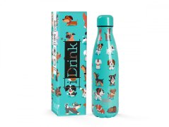 iDRINK | Botella termos de acero inoxidable, Dogs 500 ml