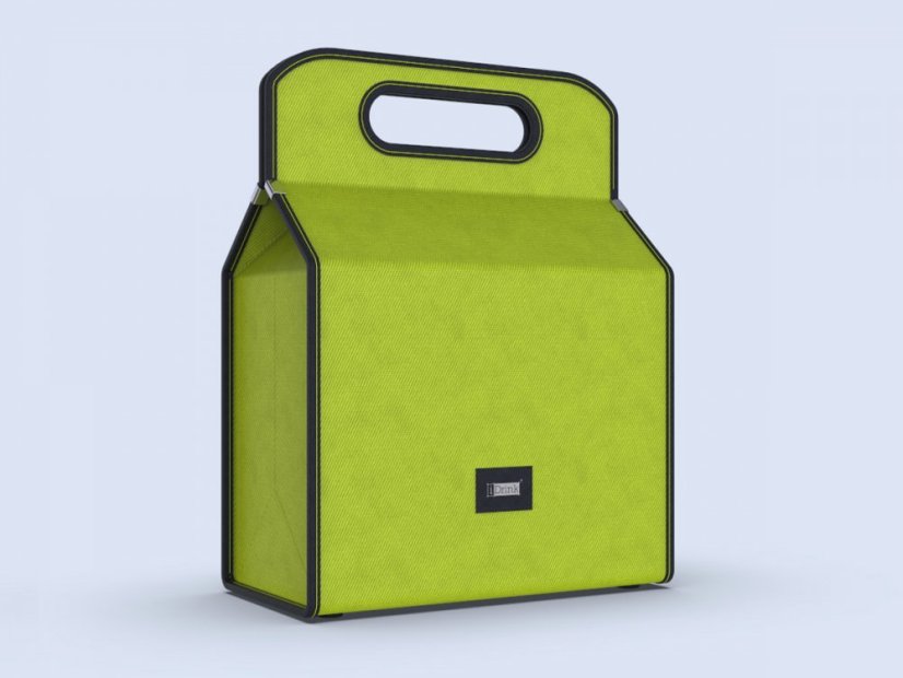 IDRINK termotaška 4 litrová, vzor zelený