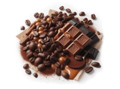 Café Cult ochutená zrnková káva Karamel Čokoláda 250g