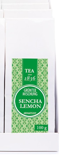 Čajová Směs Zeleného Zaje Sencha Lemon [citrónová příchuť] 75g