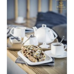 Wilmax COFFEE CUP & SAUCER Porcelánová Sada 6 šálok a podšálok na kávu a čaj 90ml