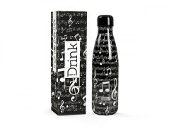 iDRINK | Botella termos de acero inoxidable, Music 500 ml