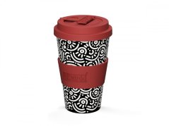 iDRINK Taza térmica iDRINK, diseño geométrico, 435 ml