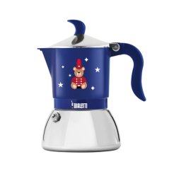 Bialetti - Fiammetta Induction Joyful Christmas Moka 4 šalky Modrá
