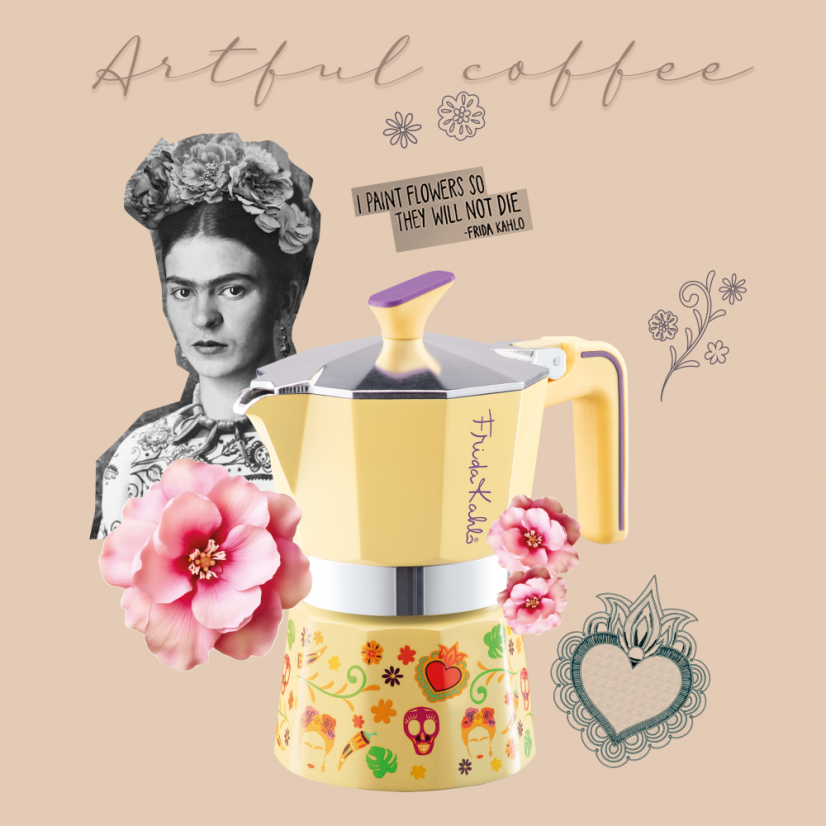 PEDRINI MOKA KONVIČKA FRIDA KAHLO na 2 Šálky