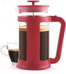 BIALETTI | FRENCH COFFEE PRESS SMART 1L ROJA