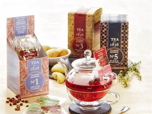 Caja de té Mixbox 12 bolsitas de té n.º 5 Black & Beauties