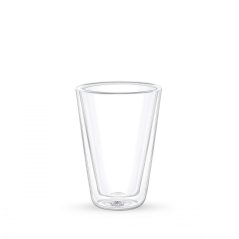 WILMAX Taza termo de cristal de doble pared 300 ml