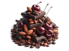 Café Cult ochutená zrnková káva Mandle-čerešňa-čokoláda 250g