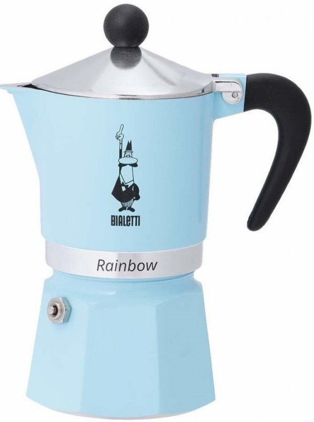 BIALETTI MOKA KONVIČKA RAINBOW NÁ 3 ŠÁLKY