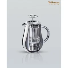 WILMAX | French Press de acero inoxidable y doble pared - 1L