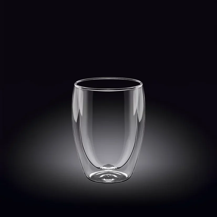 WILMAX hrnek z dvoustěnného termoskla 300ml