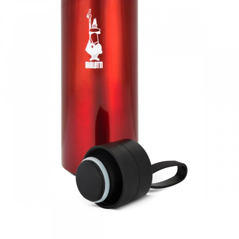 BIALETTI termoláhev z nerezové oceli červená 500 ml