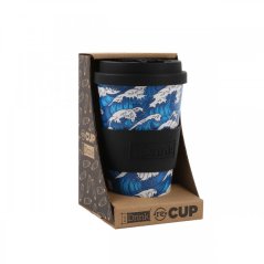 iDRINK Taza térmica iDRINK, diseño de Olas del mar, 435 ml