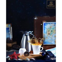Wilmax COFFEE CUP & SAUCER Porcelánová Sada 2 šálok a podšálok na kávu 160 ml