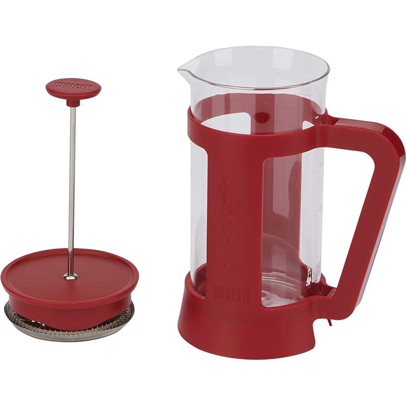 BIALETTI FRENCH COFFEE PRESS SMART 350 ml ČERVENÁ