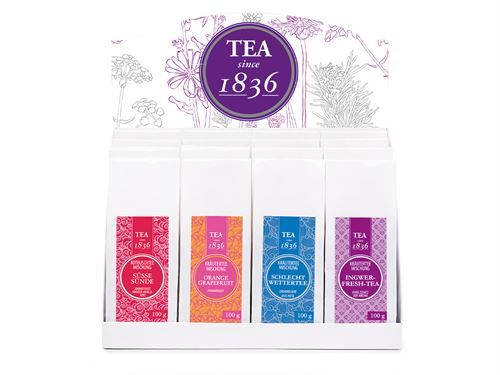 Mezcla de té de hierbas Jengibre fresco y limón 100g