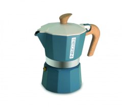 PEDRINI MOKA KONVIČKA MyMoka Color Modrá na 6 Šálků