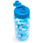 IDRINK Detská Fľaša na vodu Tritan iDrink Shark s objemom 400 ml