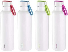 PEDRINI Termofľaša z nehrdzavejúcej ocele, ESPO DE BANKO INOX biela, 500 ml