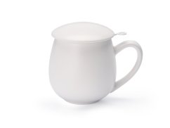 Taza de té de hierbas "Saara", blanca 350 ml