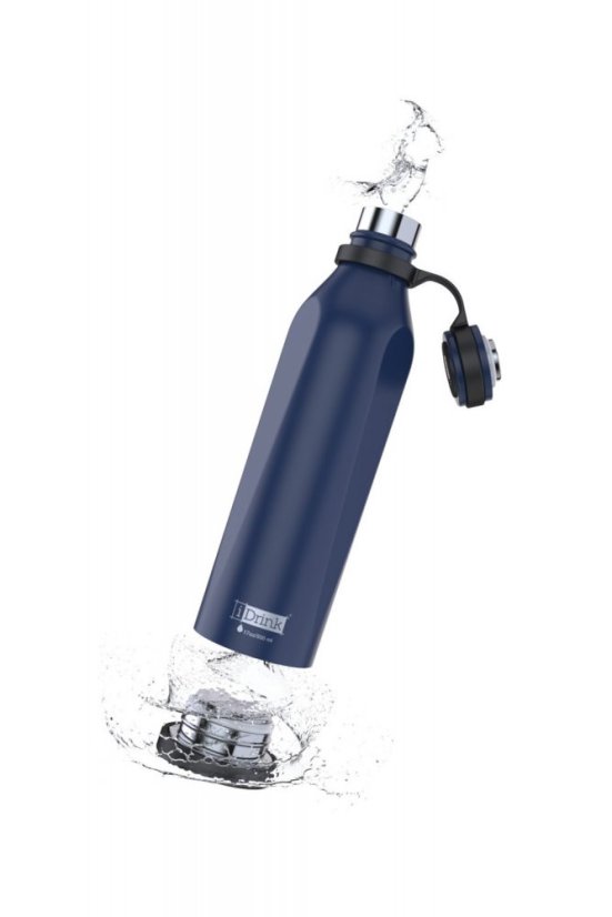 Botella térmica B-EVO, azul oscuro, 500 ml