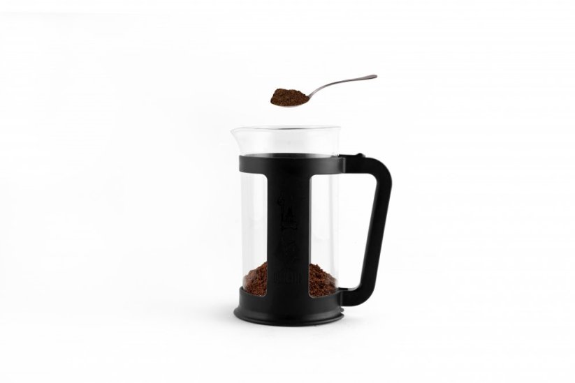 BIALETTI FRENCH COFFEE PRESS SMART 350 ML. ČERNA