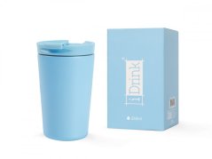 IDRINK Termohrnek z nerezové oceli, 260 ml, světle modrý