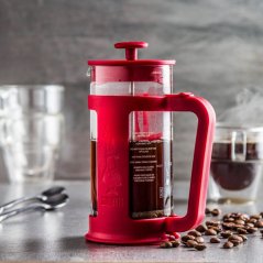 BIALETTI | FRENCH PRESS SMART, 350 ml, Roja