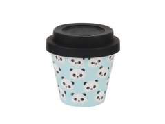 IDRINK Mini taza térmica, patrón Panda, 90ml