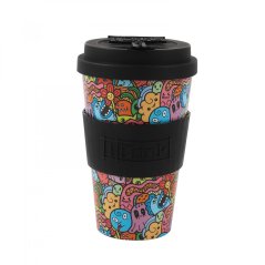 iDRINK Taza térmica iDRINK, diseño de Garabatos, 435 ml