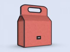 IDRINK termotaška 4 litrová, vzor červená