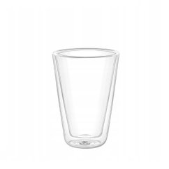 WILMAX Vaso de cristal doble pared 150 ml - 1 ud