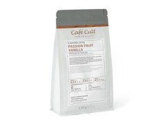 Café Cult ochucená zrnková káva Mučenka a vanilka 250g