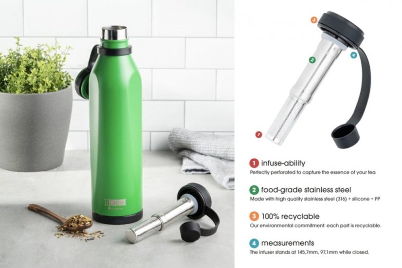 Termoláhev B-EVO, korálově růžová, 500 ml