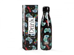 IDRINK Termoláhev z nerezové oceli 500ml motiv Lets Play