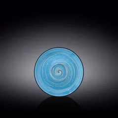 WILMAX podšálek, barva modrá, 14 cm, 1ks