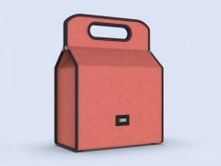 IDRINK termotaška 4 litrová, vzor červená