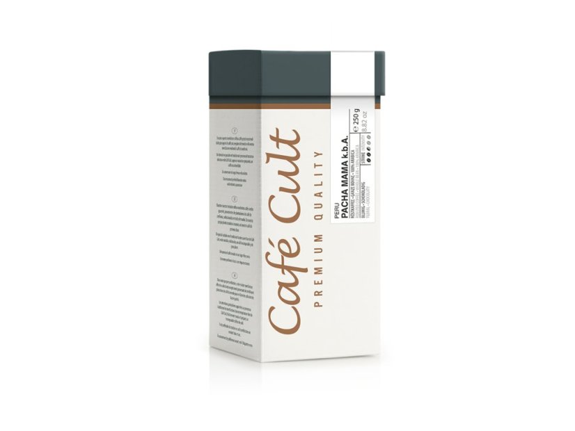 Café Cult Zrnková káva Peru Pacha Mama Organic 250g